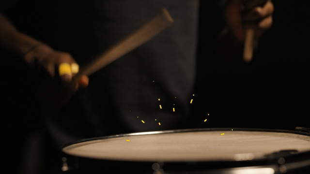 Video Reference: Musical instrument accessory, Drum, Drum stick, Percussion, Drums, Musical instrument, Drumhead, Percussion mallet, Percussionist, Cymbal