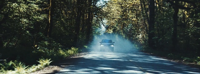 Video Reference: Nature, Vehicle, Natural landscape, Atmospheric phenomenon, Natural environment, Car, Mode of transport, Road, Morning, Tree