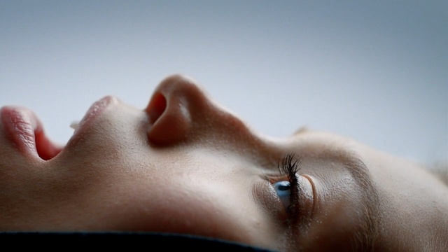 Video Reference: face, skin, nose, close up, hand, lip, sky, neck, mouth, finger