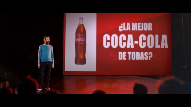 Video Reference: Drink, Bottle, Liqueur, Advertising, Coca-cola, Glass bottle, Display advertising, Brand