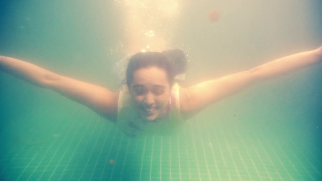 Video Reference: Underwater, Sky, Fun, Sunlight, Leisure, Selfie, Photography, Cloud, Smile, Recreation