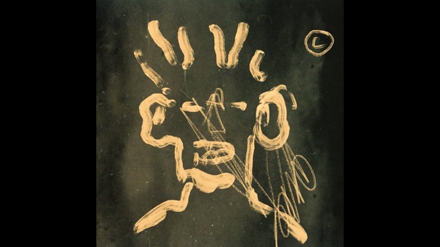 Video Reference: text, art, darkness, font, string instrument, organism, computer wallpaper, modern art, graphic design, graphics