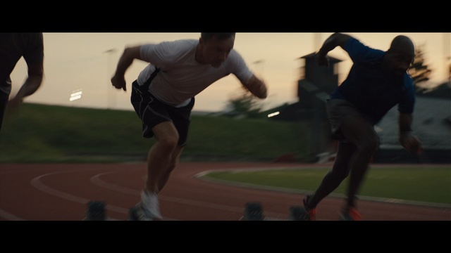 Video Reference: Sprint, Sports training, Sports, Athlete, Track and field athletics, Fun, Screenshot, Player, Recreation, Athletics, Person, Game, Outdoor, Man, Sport, Grass, Football, Ball, Playing, Riding, Young, Jumping, Water, Woman, People, Doing, Field, Holding, Standing, Air, White, Court, Blurry, Blue, Athletic game, Footwear, Baseball, Dance, Image