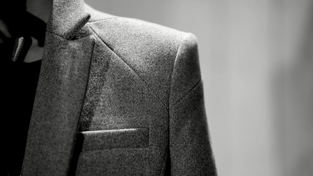 Video Reference: white, black, photograph, black and white, monochrome photography, photography, shoulder, gentleman, outerwear, monochrome