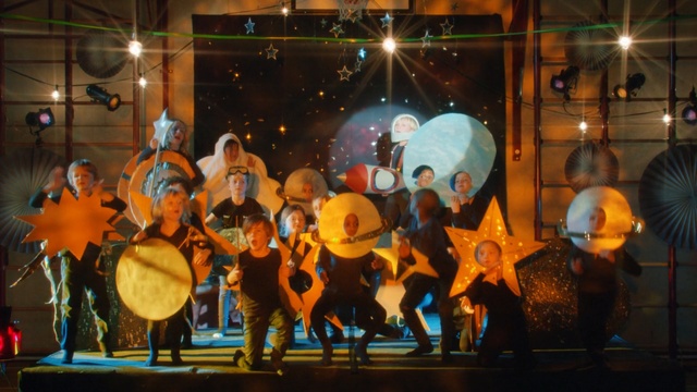 Video Reference: entertainment, drums, event, performing arts, stage, performance art, performance, drum, percussion, art, Person