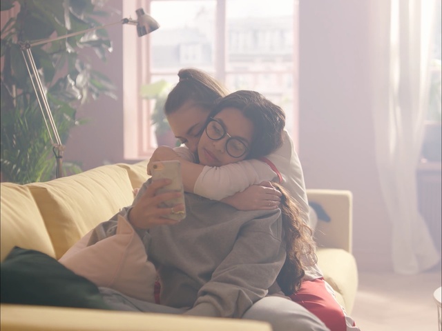 Video Reference: Snapshot, Glasses, Nose, Interaction, Human, Room, Child, Photography, Sitting, Smile, Person