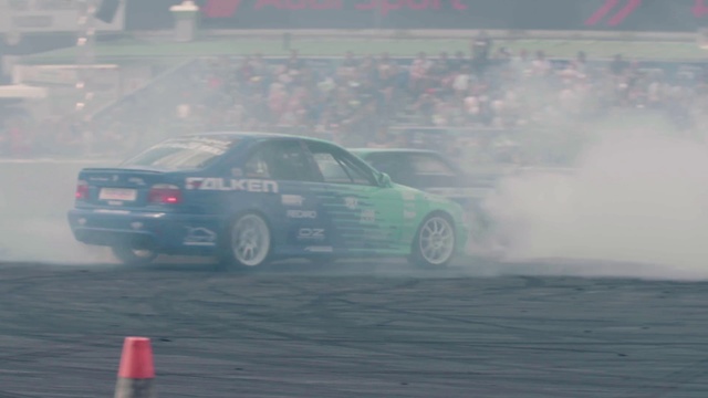 Video Reference: Drifting, Motorsport, Vehicle, Auto racing, Racing, Car, Rallycross, Autocross, Automotive tire, Personal luxury car