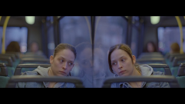 Video Reference: blue, face, screenshot, snapshot, fun, girl, scene, human, midnight, film, Person