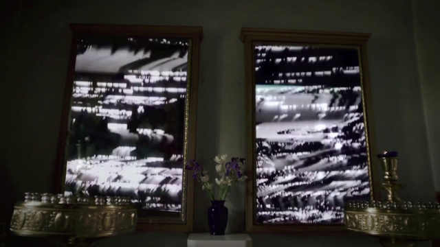 Video Reference: Modern art, Wall, Art, Snapshot, Architecture, Tourist attraction, Advertising, Room, Photography, Font