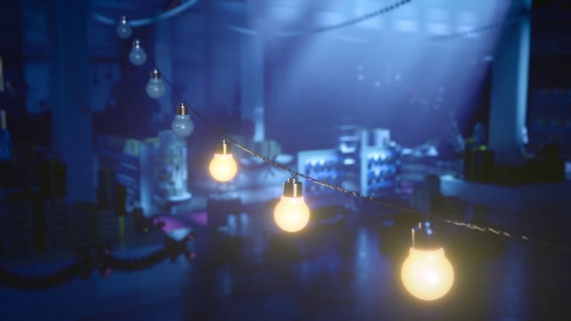 Video Reference: Blue, Light, Lighting, Sky, Night, Light fixture, Darkness, Performance