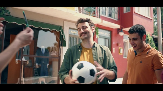 Video Reference: Smile, Window, Sports equipment, Happy, Football, Building, Ball, Cool, Fun, Soccer