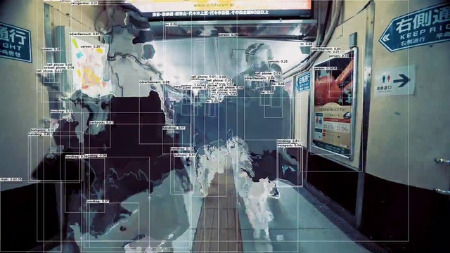 Video Reference: World, Architecture, Interior design, Fixture, Wall, Building, Glass, City, Art, Font