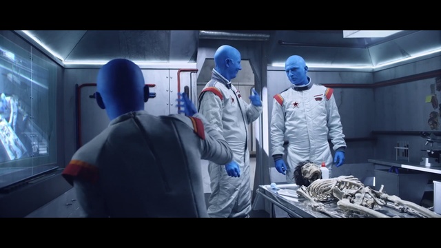 Video Reference: astronaut, technology, service, product, space, Person