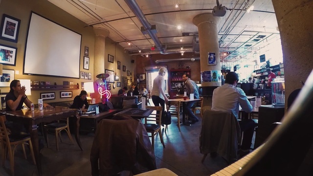 Video Reference: Restaurant, Café, Coffeehouse, Tavern, Building, Bar, Pub, Business, Diner, Interior design