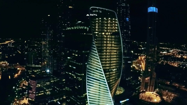 Video Reference: metropolitan area, skyscraper, metropolis, cityscape, landmark, night, city, tower, urban area, building