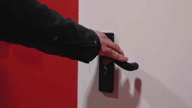 Video Reference: Red, Hand, Arm, Finger, Wrist, Material property, Technology, Gesture, Thumb, Gadget