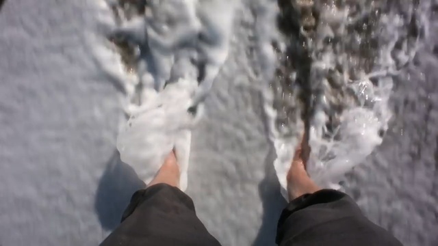 Video Reference: freezing, geological phenomenon, ice, winter, adventure, rock climbing, snow, climbing, tree, bouldering, Person