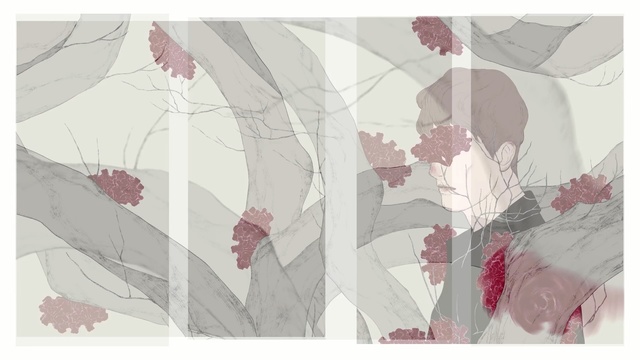 Video Reference: pink, design, pattern, flower, textile, illustration, art, petal, wallpaper, anime