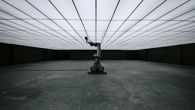 Video Reference: architecture, light, structure, tourist attraction, line, asphalt, daylighting, sky, floor, angle, Person