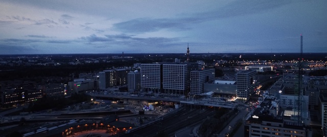 Video Reference: Metropolitan area, Cityscape, City, Urban area, Metropolis, Sky, Skyline, Human settlement, Night, Downtown