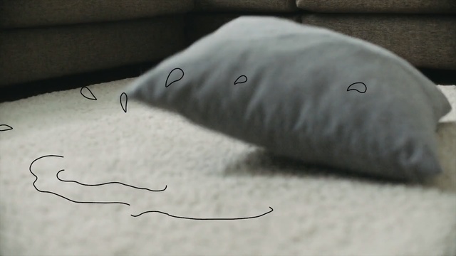 Video Reference: Pillow, Cushion, Linens, Throw pillow, Textile, Drawing, Furniture, Bedding