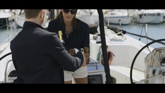 Video Reference: mode of transport, boat, technology, vehicle, product, yacht, Person