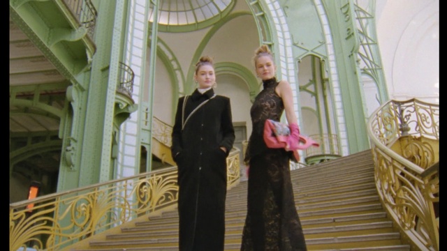 Video Reference: Photograph, Yellow, Dress, Event, Ceremony, Formal wear, Suit, Wedding, Person