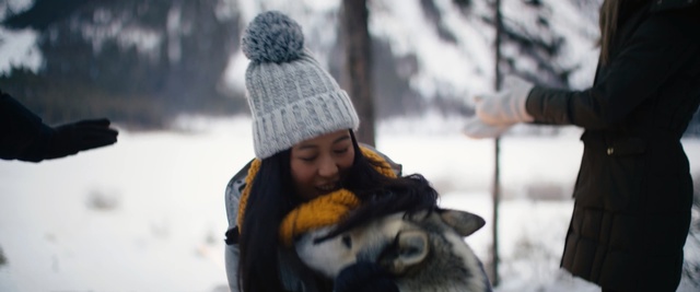 Video Reference: Snow, Winter, Knit cap, Beanie, Freezing, Playing in the snow, Headgear, Cap, Recreation, Geological phenomenon