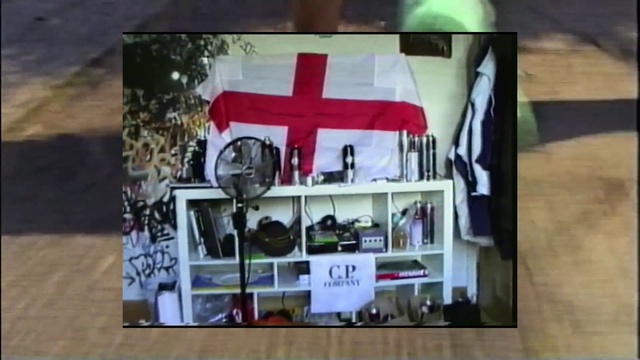 Video Reference: Photograph, Art, House, Scale model, Modern art, Font, Photography, Room, Collage, Graphic design, Person