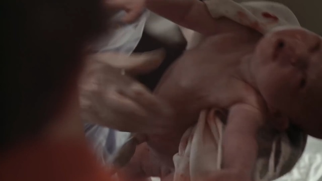 Video Reference: Child, Baby, Childbirth, Muscle, Hand, Mouth, Finger, Flesh, Close-up, Chest