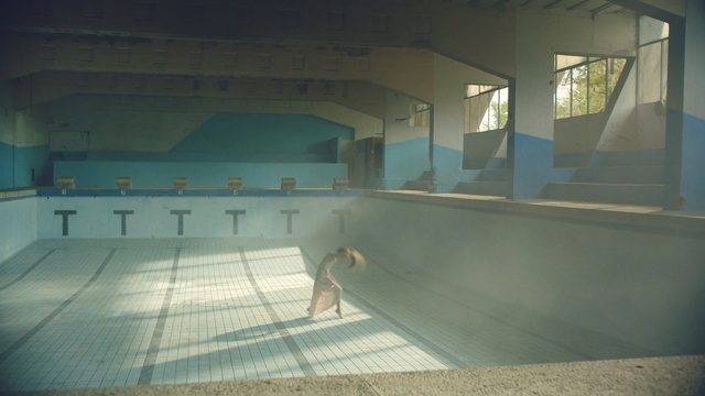 Video Reference: blue, water, architecture, structure, swimming pool, leisure centre, daylighting, floor, leisure, recreation