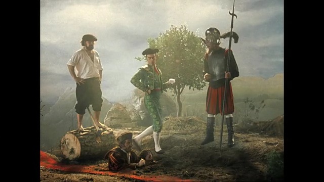 Video Reference: tree, screenshot, landscape, Person