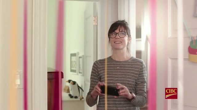 Video Reference: Pink, Skin, Room, Shoulder, Interior design, Curtain, Eyewear, Door, Window, Vision care, Person