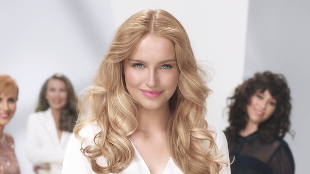 Video Reference: Hair, Blond, Face, Hairstyle, Lip, Beauty, Eyebrow, Skin, Long hair, Chin