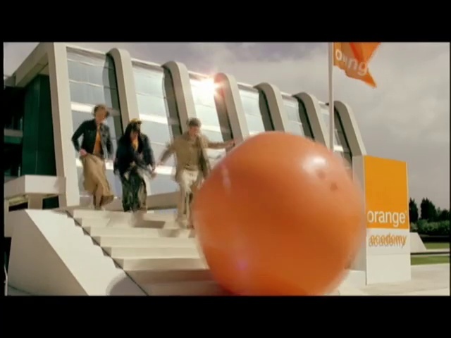 Video Reference: Ball, Orange, Swiss ball, Balloon, Fun, Party supply, Architecture, Photography, Art, Person