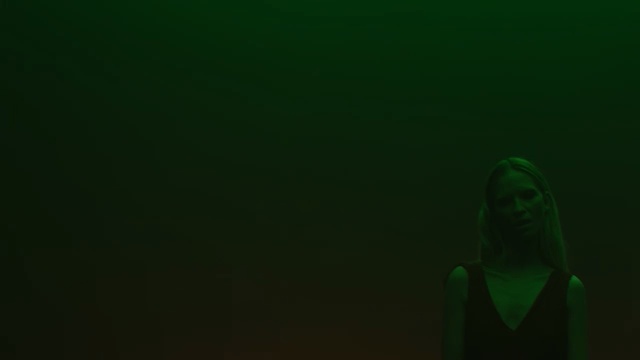 Video Reference: Green, Black, Light, Photography, Darkness, Room, Performance, Portrait, Fictional character, Art