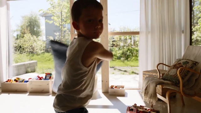 Video Reference: Child, Window, Shoulder, Adaptation, Toddler, Photography, Room, Sitting, Smile, Play