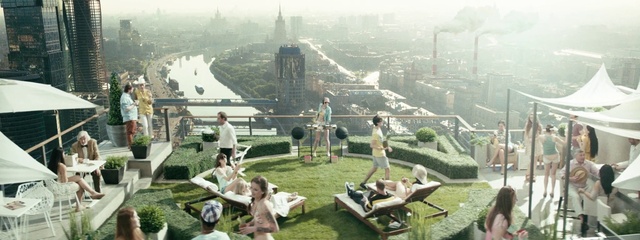 Video Reference: Urban design, Birds-eye view, Landscape, Pole, City, Suburb, Tourism