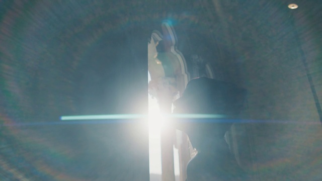Video Reference: Light, Lens flare, Sky, Atmosphere, Space, Sunlight, Screenshot, Fictional character