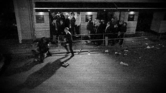 Video Reference: white, black, photograph, black and white, infrastructure, monochrome photography, darkness, photography, night, light