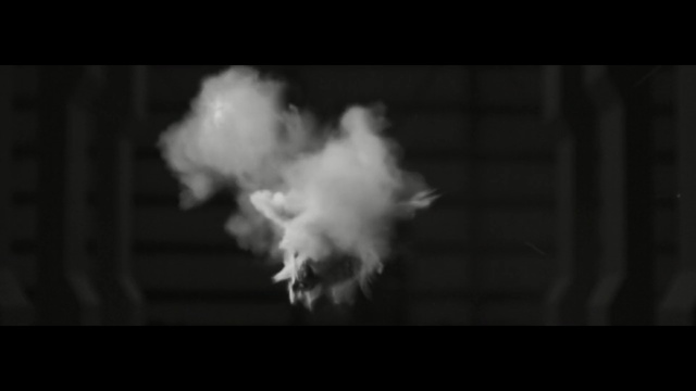 Video Reference: white, black, black and white, face, smoke, monochrome photography, atmosphere, darkness, mode of transport, sky