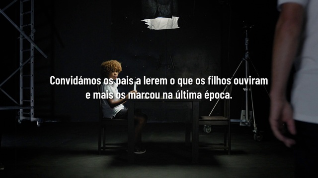 Video Reference: Darkness, Performance, Photography, Font, Adaptation, Room, Stage, Photo caption, Sitting, Performing arts