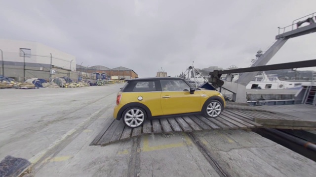 Video Reference: Land vehicle, Vehicle, Car, Mini, Hatchback, Hot hatch, Vehicle door, Automotive exterior, Automotive design, Mini cooper