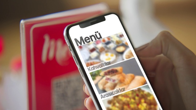 Video Reference: Food, Font, Mobile phone, Communication Device, Cuisine, Portable communications device, Gadget, Technology, Finger, Electronic device
