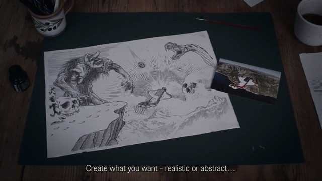 Video Reference: art, font, design, drawing, artwork