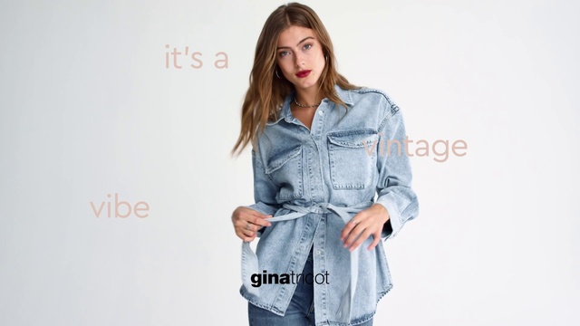 Video Reference: Clothing, Denim, Jeans, Sleeve, Waist, Pocket, Fashion, Textile, Blouse, Shirt