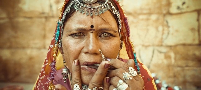 Video Reference: People, Nose, Forehead, Jewellery, Tradition