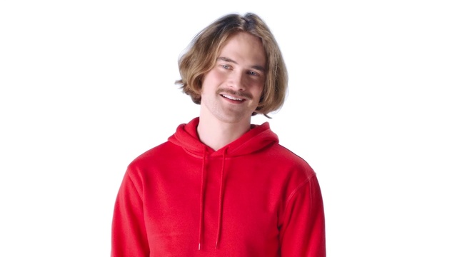 Video Reference: Hood, Outerwear, Hoodie, Jacket, Neck, Sleeve, Smile, Person