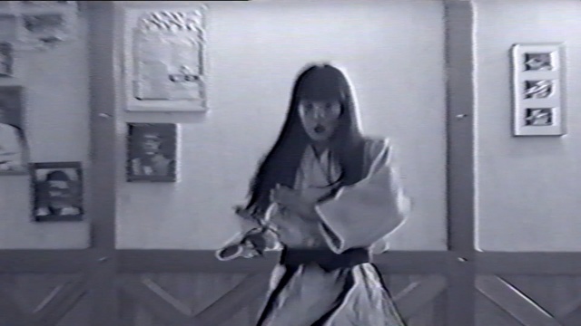 Video Reference: black and white, girl, Person