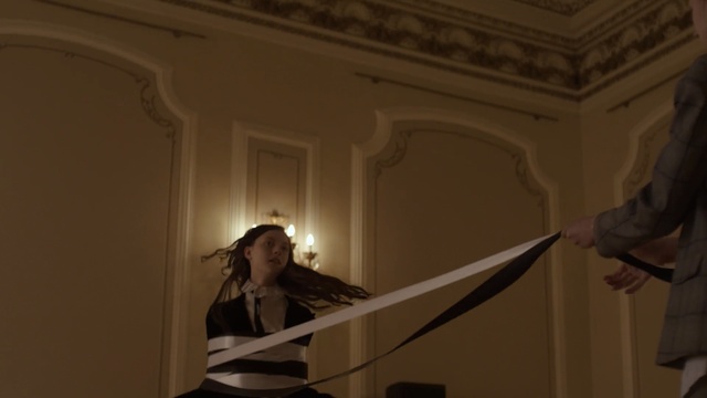 Video Reference: tourist attraction, darkness, art, screenshot, Person